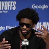 Joel Embiid a annoncé souffrir de la maladie de Bell KEYSTONE/AP/Matt Slocum
